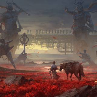 Where Winds Meet Game Concept Art