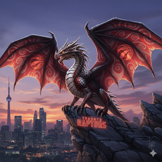 Toronto Raptors Dragon