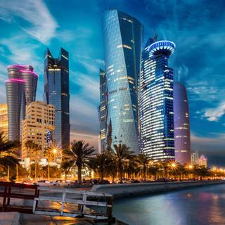Beautiful Doha City