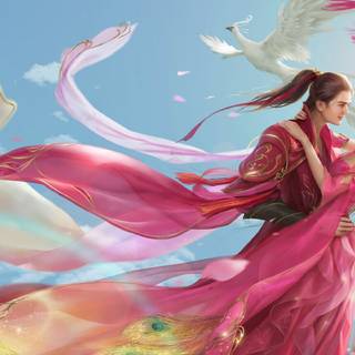 Dance Of Love Nature Dance Cranes Couple