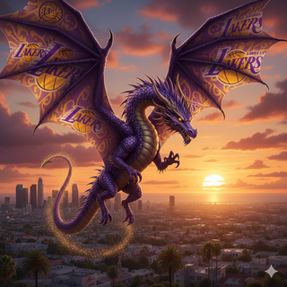 Los Angeles Lakers Dragon