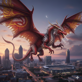 Atlanta Hawks Dragon