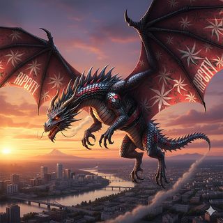 Portland Trail Blazers Dragon