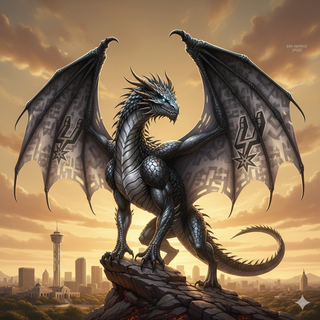 San Antonio Spurs Dragon