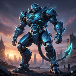 Carolina Panthers Mecha Armor