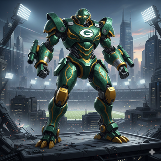 Green Bay Packers Mecha Armor