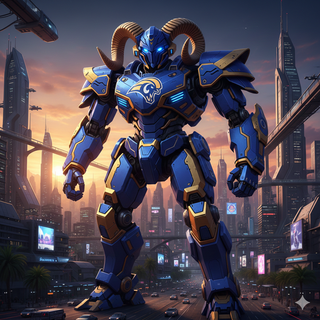 Los Angeles Rams Mecha Armor