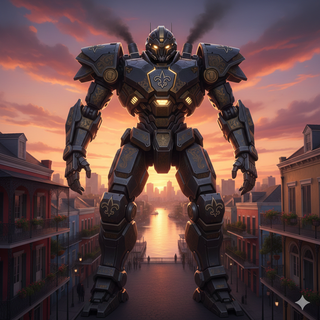 New Orleans Saints Mecha Armor