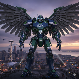 Seattle Seahawks Mecha Armor