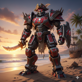 Tampa Bay Buccaneers Mecha Armor