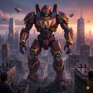 Washington Commanders Mecha Armor