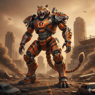 Cincinnati Bengals Mecha Armor