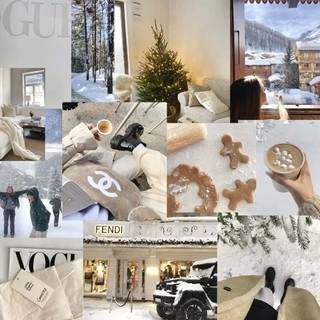 Winter aesthetic wallpaper