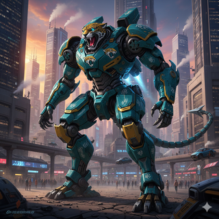 Jacksonville Jaguars Mecha Armor