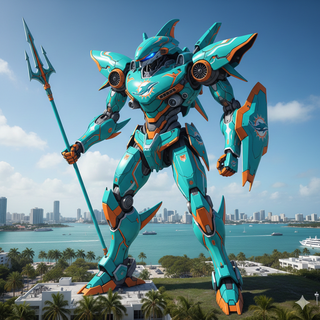 Miami Dolphins Mecha Armor