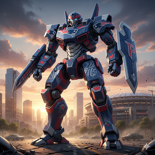 New England Patriots Mecha Armor