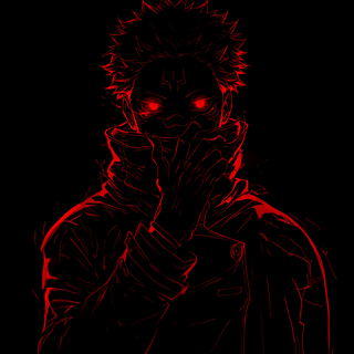 Sukuna Red aesthetic