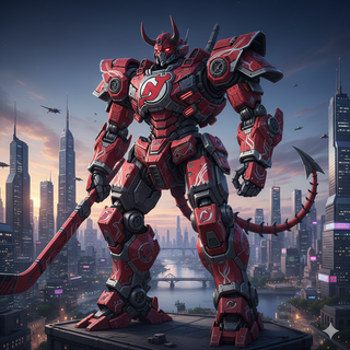 New Jersey Devils Mecha Armor