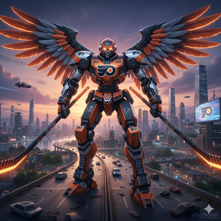 Philadelphia Flyers Mecha Armor