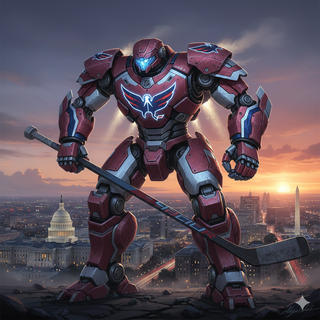 Washington Capitals Mecha Armor
