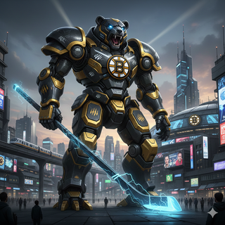 Boston Bruins Mecha Armor