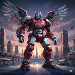Detroit Red Wings Mecha Armor