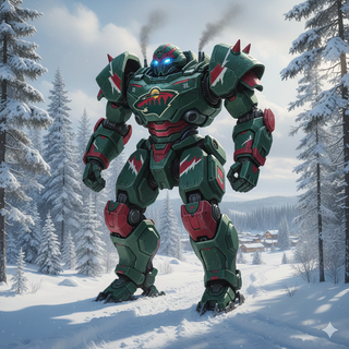 Minnesota Wild Mecha Armor