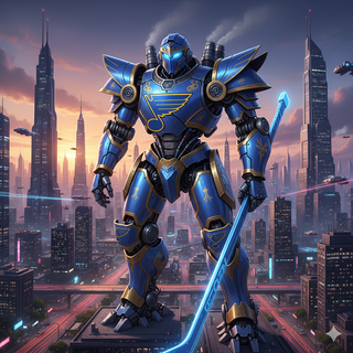 St. Louis Blues Mecha Armor