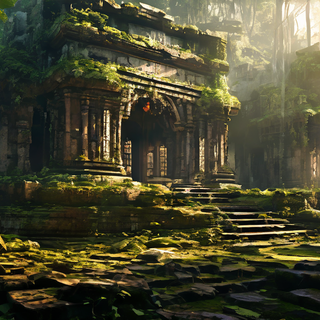 ancient tomb hidden in rainforest