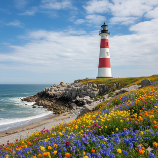Spring Lighthouse