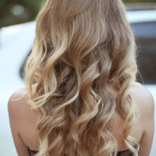 my hair when its curled