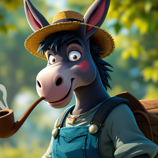 Cartoon Donkey