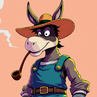 Cartoon Donkey