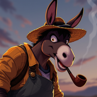 Cartoon Donkey