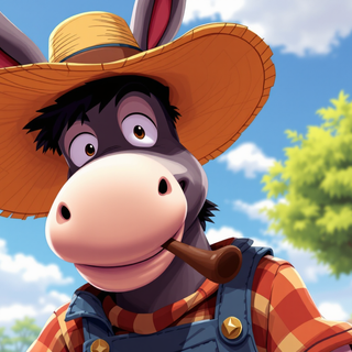 Cartoon Donkey
