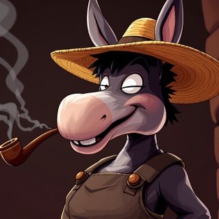 Cartoon Donkey
