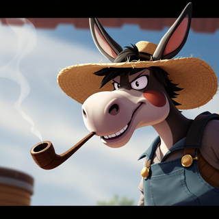 Cartoon Donkey