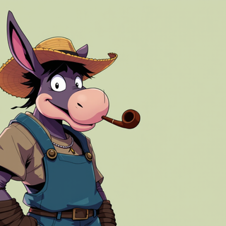 Cartoon Donkey