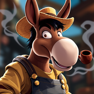 Cartoon Donkey