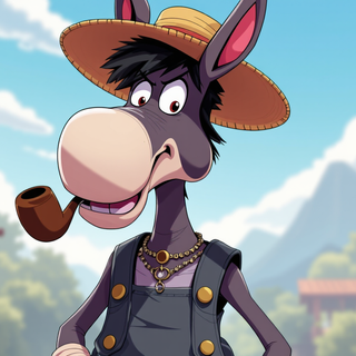 Cartoon Donkey