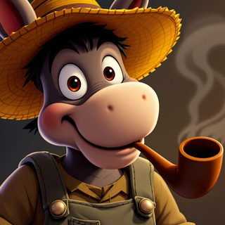 Cartoon Donkey