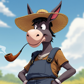 Cartoon Donkey