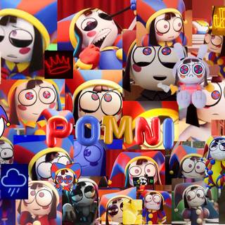 Pomni remake (made by me on canva) 