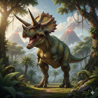 Tyrannosaurus Rex + Triceratops