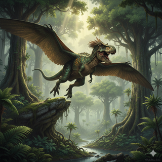 Tyrannosaurus Rex + Pteranodon