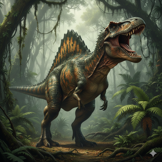 Tyrannosaurus Rex + Spinosaurus