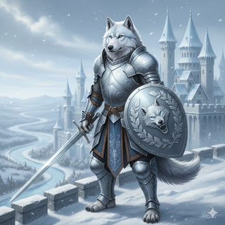 Sir Knight Arctic Wolf