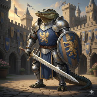 Sir Knight Alligator