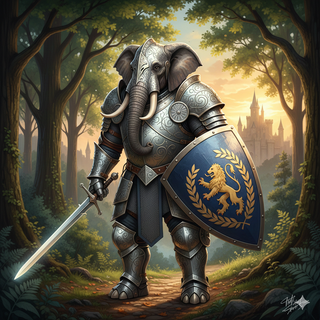 Sir Knight Elephant