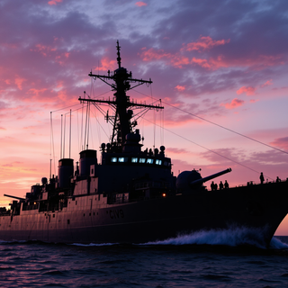 Destroyer Sunset